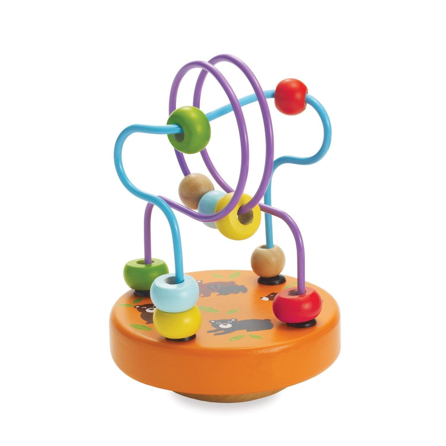 Wobble-A-Round Beads orange gribeperler til baby