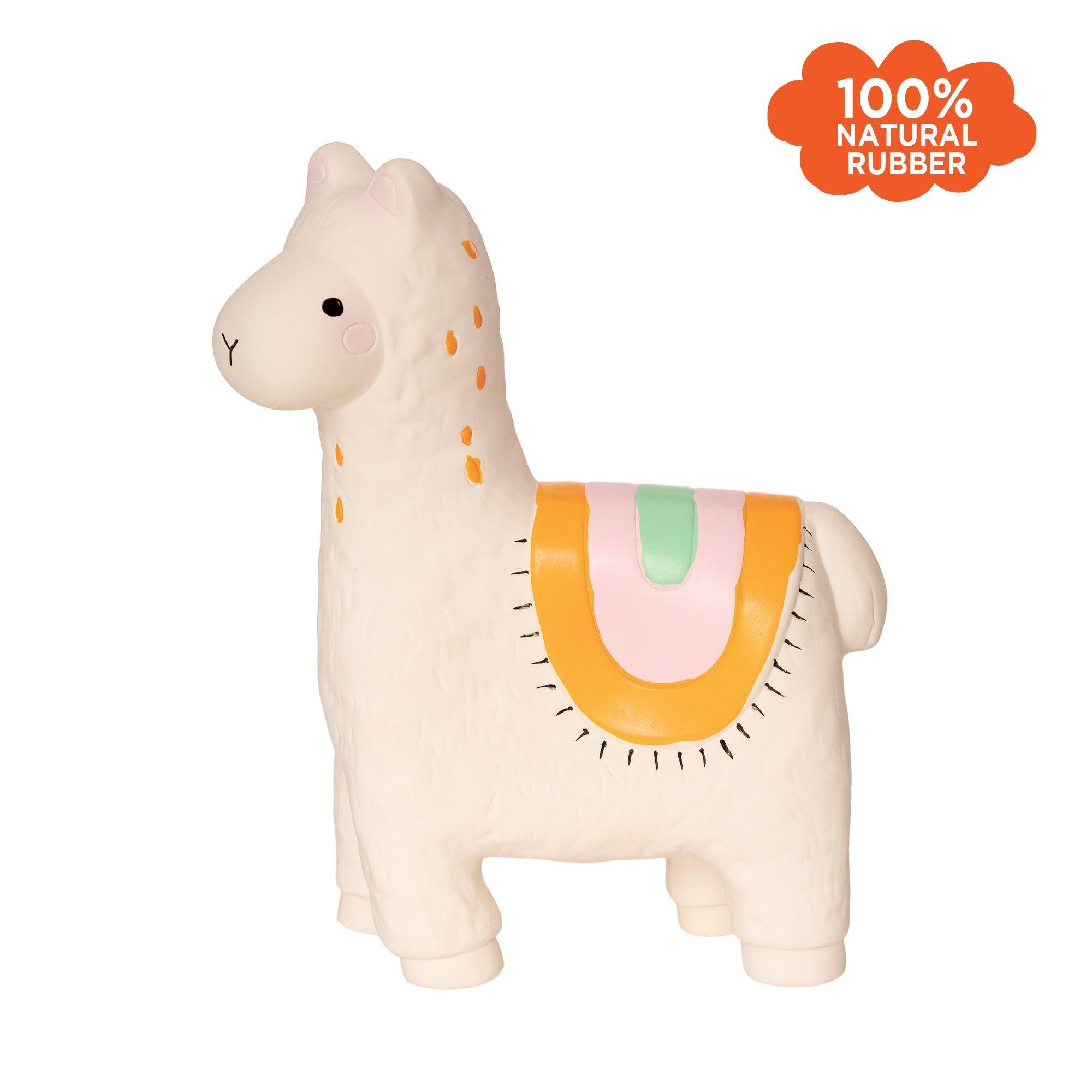 Lili Llama Fruity Paws bidering i blødt gummi til tænder