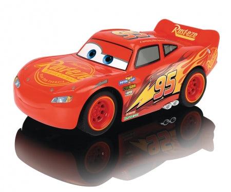 R/C Cars 3 Lightning McQueen Turbo Racer fjernstyret bil i skala 1:24