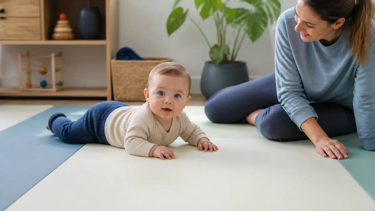 Legemåtte til baby